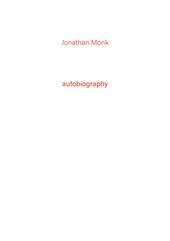 Jonathan Monk. Autobiography. Vol. 4