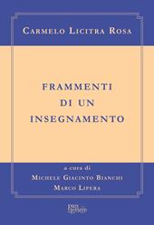 Frammenti di un insegnamento