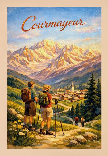Courmayeur. Quaderni di viaggio. Ediz. italiana e francese. Vol. 617 - Toni Spagone - Libro Lisianthus 2026 | Libraccio.it