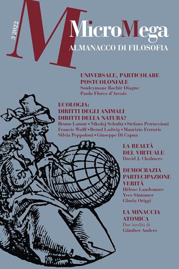 Micromega (2022). Vol. 3: Almanacco di filosofia  - Libro MicroMega 2022 | Libraccio.it