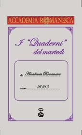 I «quaderni» del martedì 2023