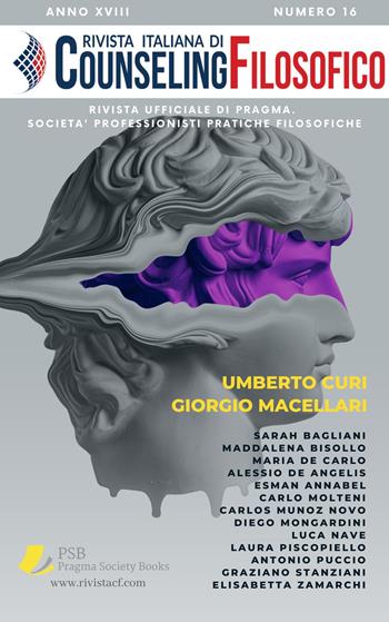 Rivista italiana di counseling filosofico (2023). Ediz. integrale. Vol. 16  - Libro Pragma Society Books 2023 | Libraccio.it