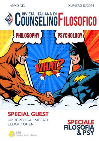 Rivista italiana di counseling filosofico (2024). Vol. 17  - Libro Pragma Society Books 2024 | Libraccio.it