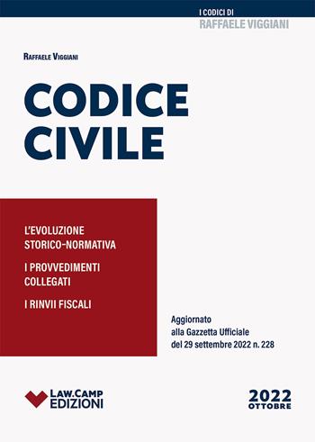 Codice civile. Con rinvii normativi - Raffaele Viggiani - Libro Law Camp 2022 | Libraccio.it