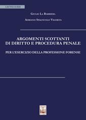 Argomenti scottanti di diritto e procedura penale per l'esercizio della professione forense