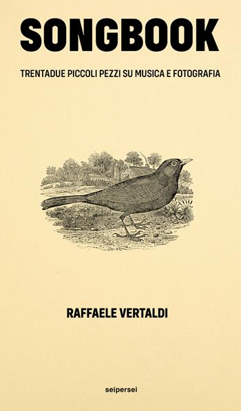 Songbook. Trentadue piccoli pezzi su musica e fotografia. Ediz. integrale - Raffaele Vertaldi - Libro Seipersei 2026, Approfondimenti | Libraccio.it