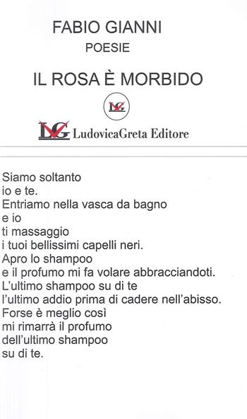Il rosa è morbido - Fabio Gianni - Libro LG Editore 2024 | Libraccio.it