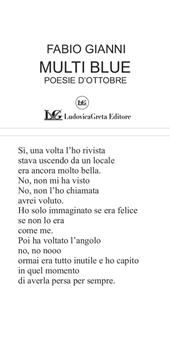 Multiblue. Poesie d'ottobre