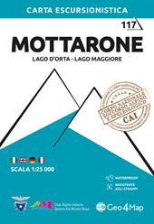 117 Mottarone. Carta escursionistica 1:25.000