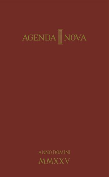 Agenda nova 2025. Anno domini MMXXV - Floria Bufano - Libro Apeiron Edizioni 2024 | Libraccio.it