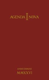 Agenda nova 2026. Anno domini MMXXVI