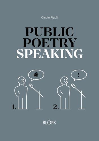 Public Poetry Speaking - Ciccio Rigoli - Libro Blonk 2025 | Libraccio.it