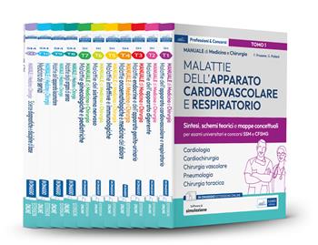 Manuale di medicina e chirurgia. Con espansione online. Con software di simulazione. Vol. 1-11 - Federico Frusone, Giulia Puliani - Libro Edises professionale 2024 | Libraccio.it