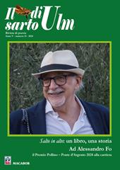 Il sarto di Ulm (2024). Vol. 21: Salto in alto: un libro, una storia. Ad Alessandro Fo il Premio Pollino – Ponte d’Argento 2024 alla carriera