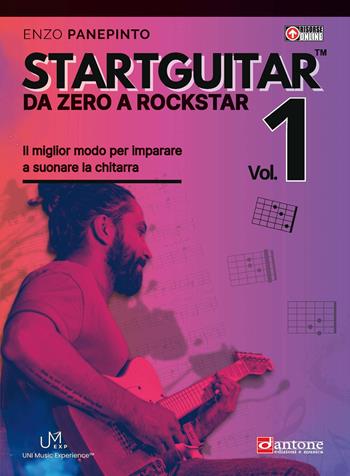 Startguitar, da zero a rockstar. Metodo per chitarra. Con contenuti online. Vol. 1 - Enzo Panepinto - Libro Dantone Edizioni e Musica 2026, Didattica | Libraccio.it