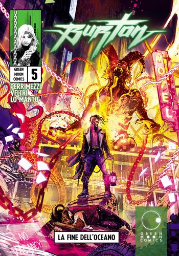 Burton. Vol. 5: La fine dell'Oceano - Lucio Perrimezzi, Massimiliano Veltri, Francesco Lo Manto - Libro Green Moon Comics 2026, Eclissi | Libraccio.it