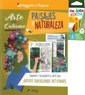 Arte da colorare. Paisajes y naturaleza. Ediz. illustrata