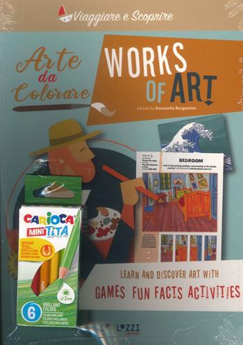 Works of art. Arte da colorare  - Libro Lozzi Editori 2024, Viaggiare e scoprire | Libraccio.it