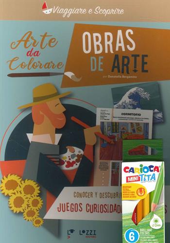 Obras de arte. Arte da colorare  - Libro Lozzi Editori 2024, Viaggiare e scoprire | Libraccio.it