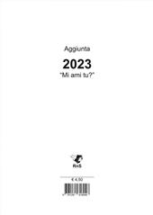 Aggiunta canti «Mi ami tu?» 2023