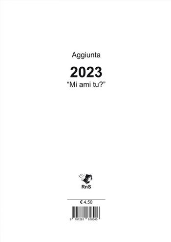 Aggiunta canti «Mi ami tu?» 2023  - Libro Edizioni RnS 2024 | Libraccio.it