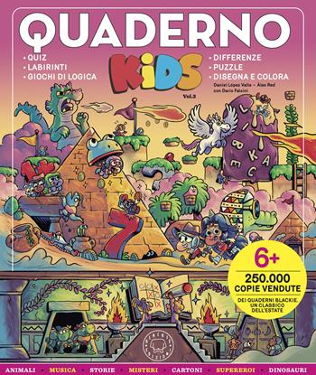 Quaderno kids. Vol. 3 - Daniel López Valle, Cristóbal Fortúnez - Libro Blackie 2025 | Libraccio.it