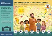 San Francesco e il Canto del Creato: il Cantico delle Creature raccontato ai bambini. Storia kamishibai plurilingue. Ediz. multilingue. Con audiolibro. Con burattini da ritagliare e materiali stampabili. Con flashcard