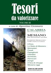 Tesori da valorizzare. Calabria, provincia di Vibo Valentia. Vol. 3: Mesiano. Dal Paleolitico ad oggi