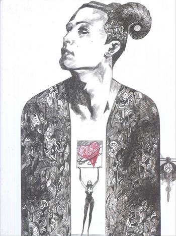Tavole di Mirka Andolfo, Lola Airaghi, Bruno Brindisi, Onofrio Cartacchio, Raul Castraro, Carmine di Giandomenico, Alessio Fortunato, Nicola Mari, Michael & Mirko, Alessandro Vitti  - Libro Penna Nera 2025 | Libraccio.it