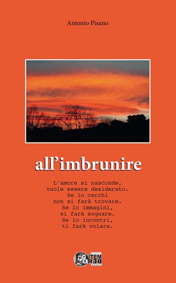 All'imbrunire. L’amore si nasconde, vuole essere desiderato. Se lo cerchi non si farà trovare. Se lo immagini, si farà sognare. Se lo incontri, ti farà volare - Antonio Pisano - Libro Nuova Gutemberg 2024 | Libraccio.it