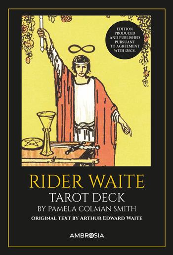 Rider waite tarot deck. 78 cards in 4 colours. Ediz. deluxe. Con guida - Arthur Edward Waite - Libro Ambrosia 2024 | Libraccio.it
