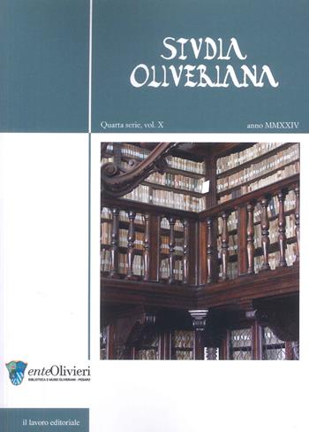 Studia Oliveriana. Quarta serie (2024). Vol. 10: L' epos geografico e Dionisio Periegeta  - Libro Il Lavoro Editoriale 2024 | Libraccio.it