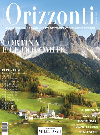 Orizzonti (2024). Ediz. a colori. Vol. 2: Cortina e le Dolomiti  - Libro Ville&Casali 2024 | Libraccio.it