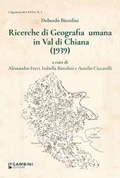 Ricerche di geografia umana in Val di Chiana (1939)