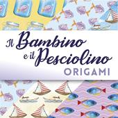 Origami. Il bambino e il pesciolino