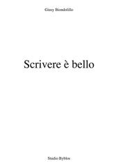 Scrivere è bello