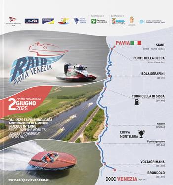72° raid Pavia Venezia - Associazione Motonautica Pavia - Libro Univers 2025 | Libraccio.it
