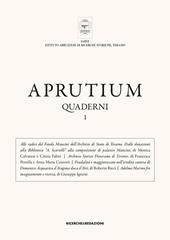 Aprutium. Quaderni. Vol. 1