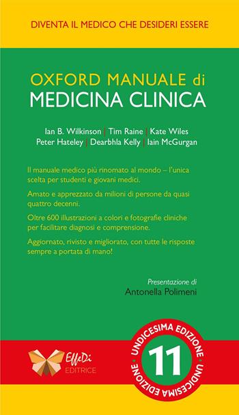Oxford. Manuale di medicina clinica. Ediz. italiana e inglese  - Libro Effedi Editrice 2026 | Libraccio.it