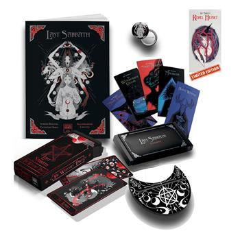 Last sabbath. Magic pack. Ediz. illustrata. Con Box degli Scenari, i Tarocchi delle Streghe, la Lunetta Porta-Tarocchi in Legno e la Spilletta ufficiale - Valentino Sergi, Atropo Kelevra - Libro Officina Meningi 2026 | Libraccio.it