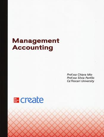 Management accounting  - Libro McGraw-Hill Education 2025, Economia e discipline aziendali | Libraccio.it