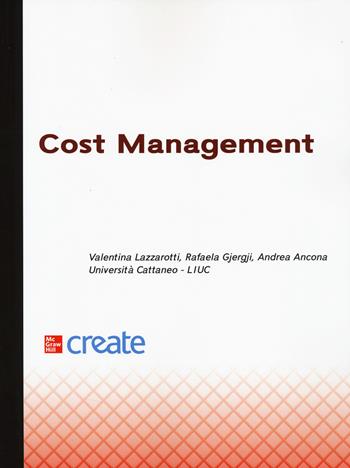 Cost management  - Libro McGraw-Hill Education 2025, Economia e discipline aziendali | Libraccio.it