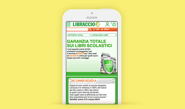 speciali app libraccio pagina app assicurazione