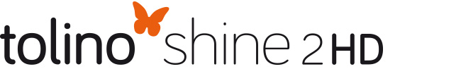 speciali ereader tolino shine2 tolino logo shine2