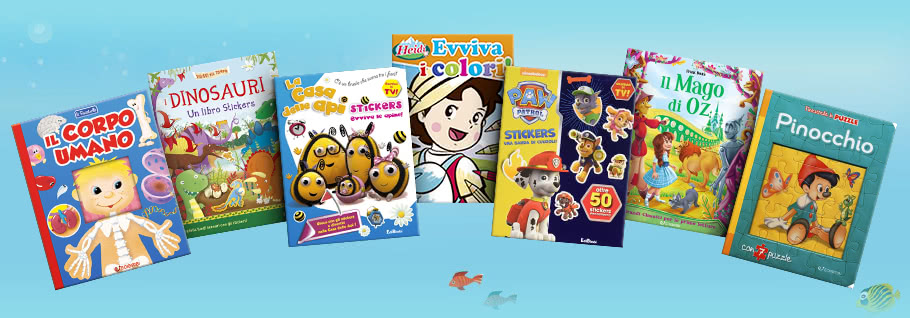 speciali libri bambini edicart box 100 1 mob impara gioca colora