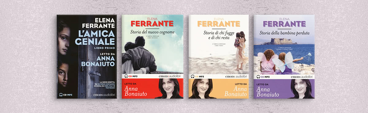 speciali libri grandi autori elena ferrante audiolibri saga
