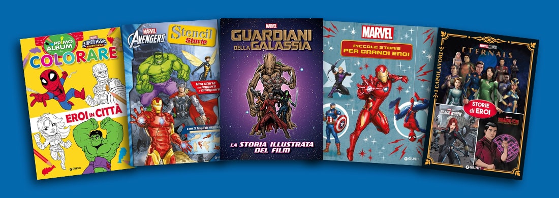 speciali libri marvel giunti omaggio marvel libri