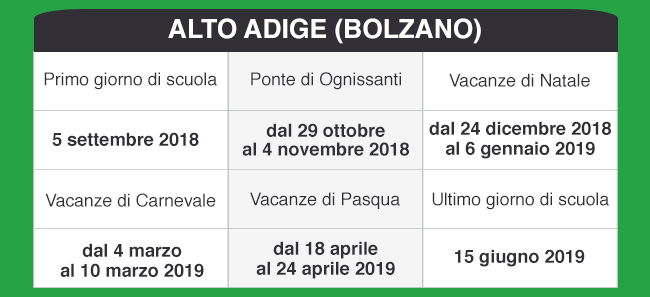 speciali pagina calendariscuoleregioni calendariscuole altoadige mob
