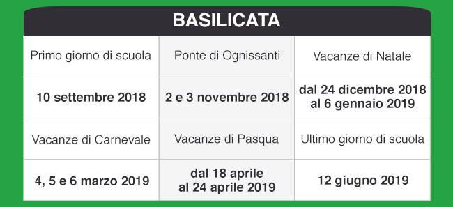 speciali pagina calendariscuoleregioni calendariscuole basilicata mob