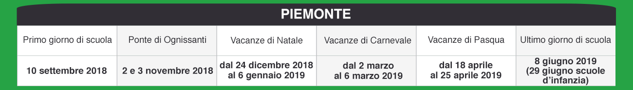 speciali pagina calendariscuoleregioni calendariscuole piemonte